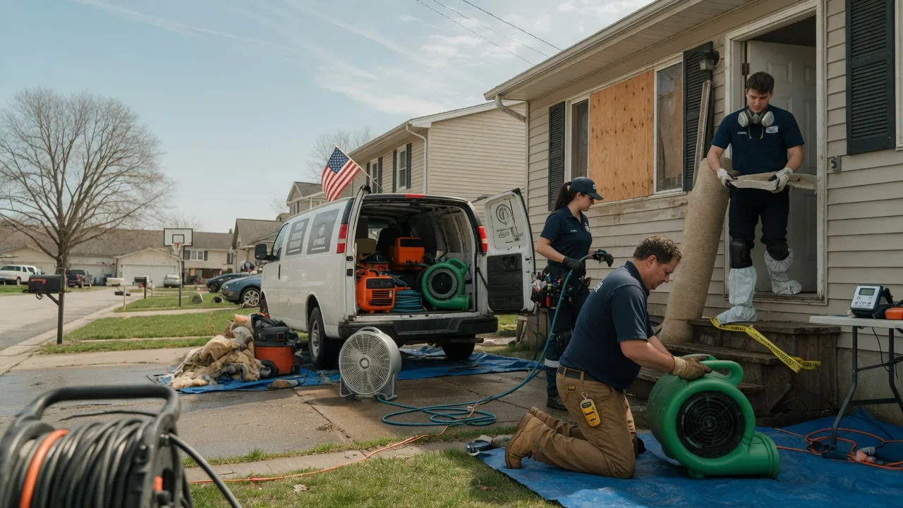 Water Damage Restoration in Walnut, CA near me